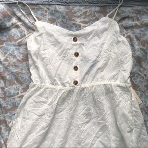 Beautiful white picnic dress